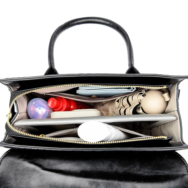 Large Capacity Lady Temperament Shoulder Messenger Bag - الصورة 3
