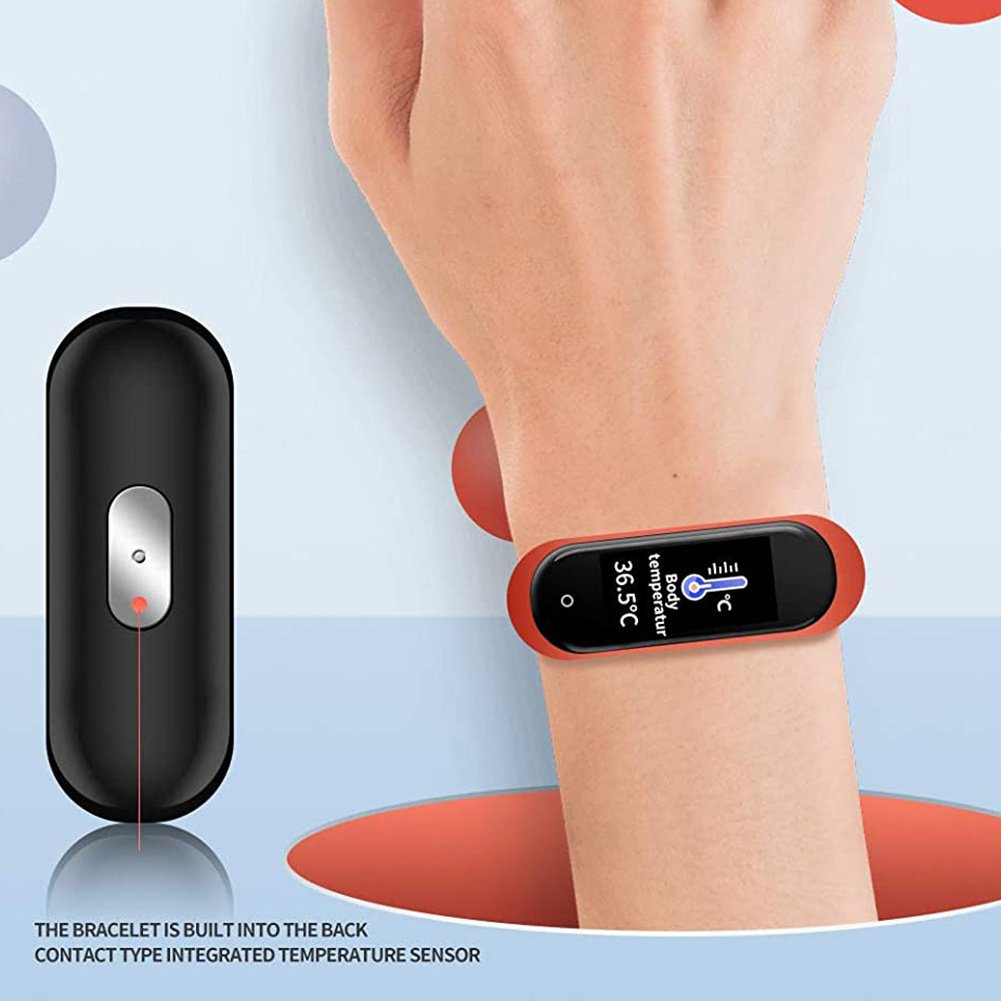 M4P smart real-time temperature bracelet - الصورة 5