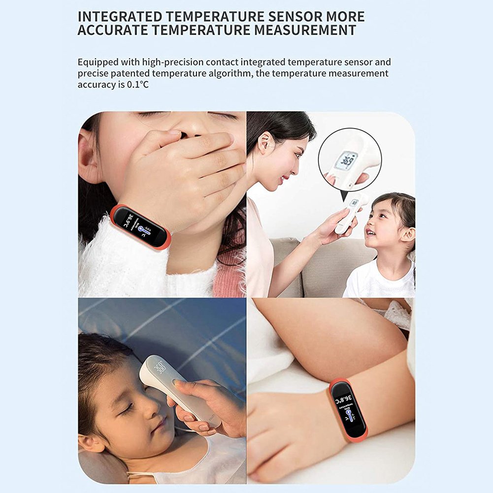 M4P smart real-time temperature bracelet - الصورة 6