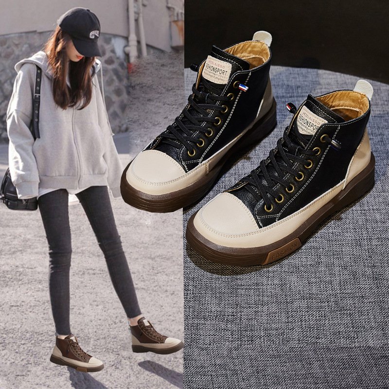 All-Match Sports And Leisure Board Shoes Plus Cashmere - الصورة 2
