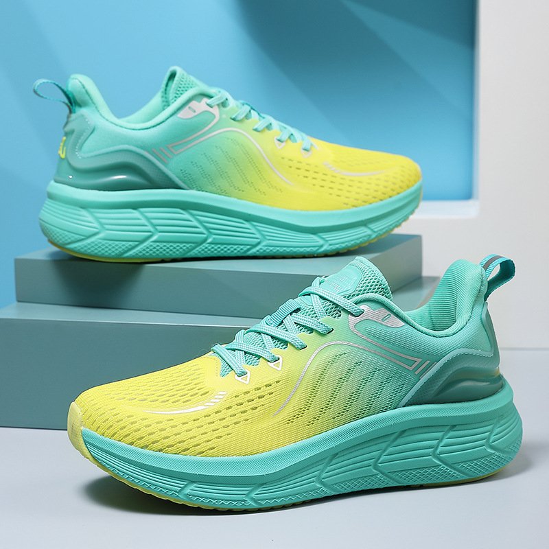 Couples Running Shoes Female Breathable Shock Absorption Springsummer Lightweight Mesh Surface Sneaker - الصورة 2