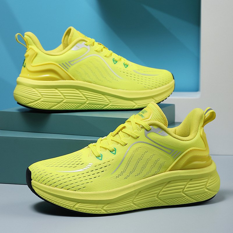 Couples Running Shoes Female Breathable Shock Absorption Springsummer Lightweight Mesh Surface Sneaker - الصورة 10