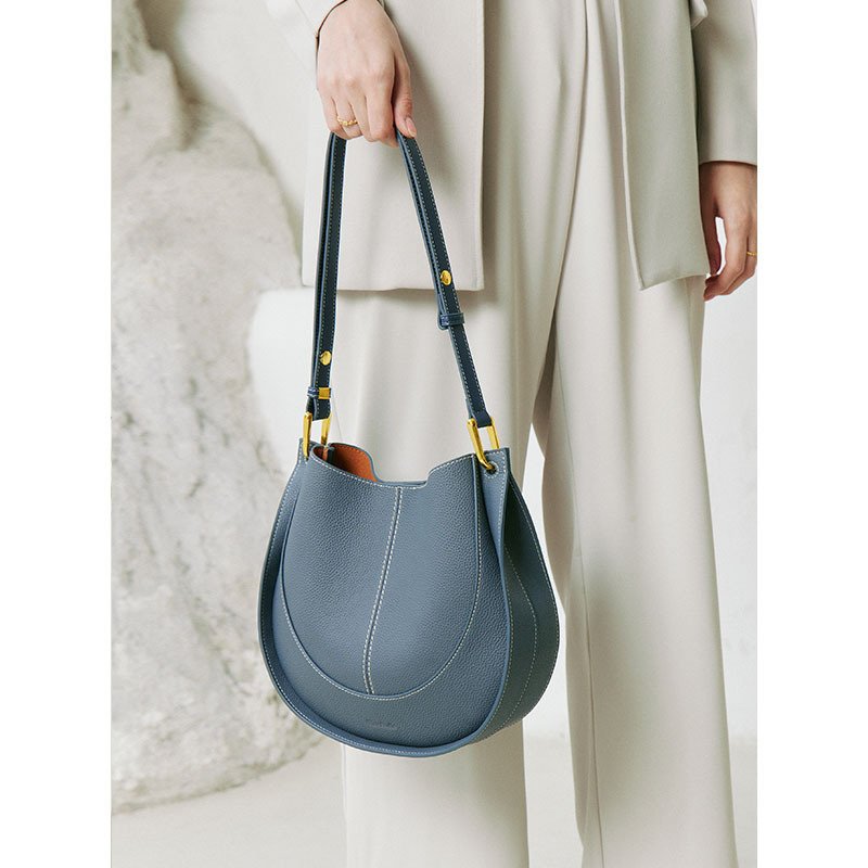 Designer Small Crossbody Bag For Women, Niche Luxury Leather Handbag - الصورة 5