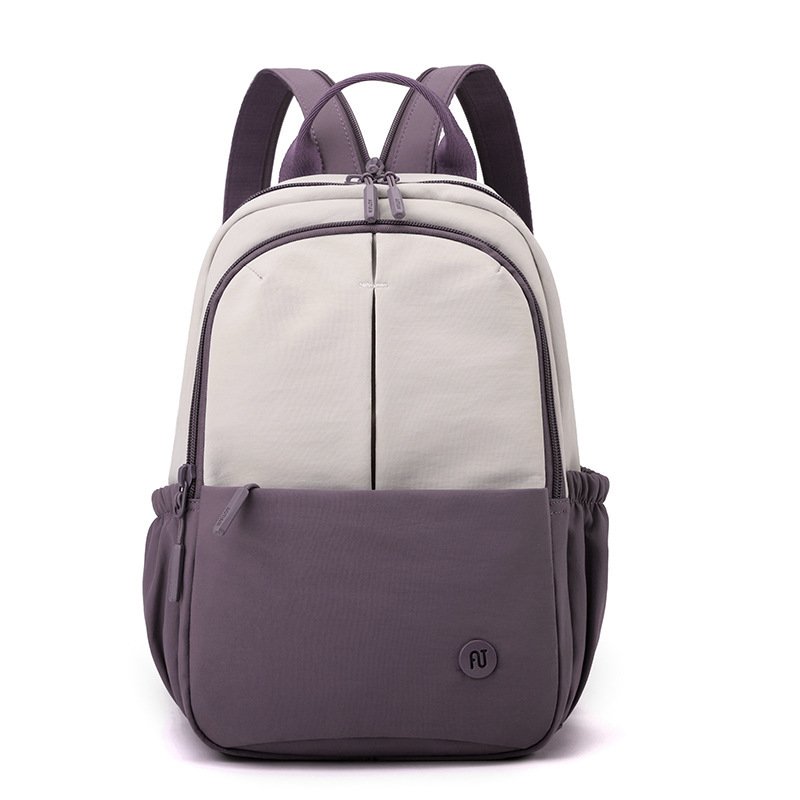 Fashion Outdoor Trendy Women's Bag Contrast Color Backpack - الصورة 8