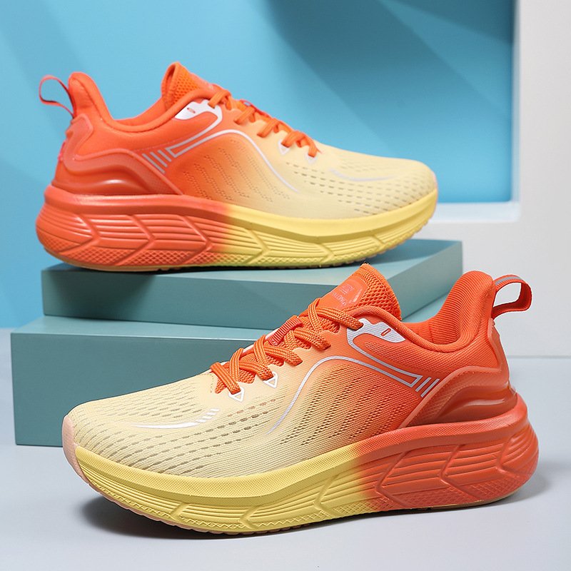 Couples Running Shoes Female Breathable Shock Absorption Springsummer Lightweight Mesh Surface Sneaker - الصورة 8