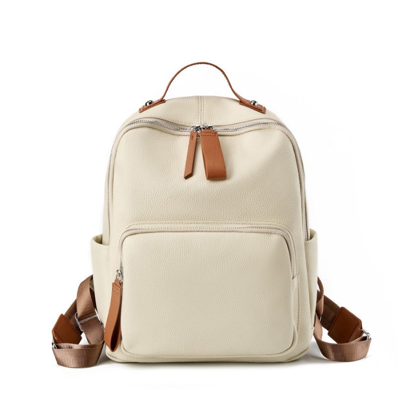 New Top Layer Cowhide Large Capacity Computer Bag - الصورة 3