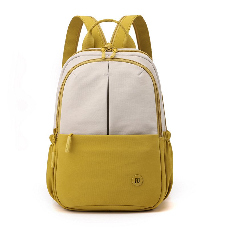 Fashion Outdoor Trendy Women's Bag Contrast Color Backpack - الصورة 3