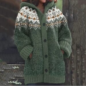 New Animal 3D Printed Casual Hooded Cloak Jacket