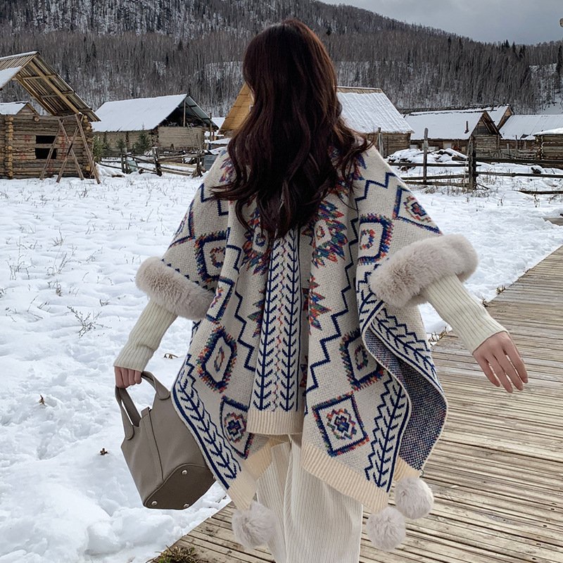Women's Cloak Yunnan Tibet Qinghai Grassland - الصورة 2