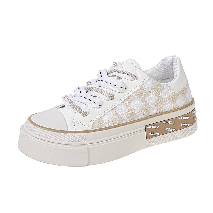 Breathable Thin Niche Original Fashion Canvas Shoes Women's Style - الصورة 3