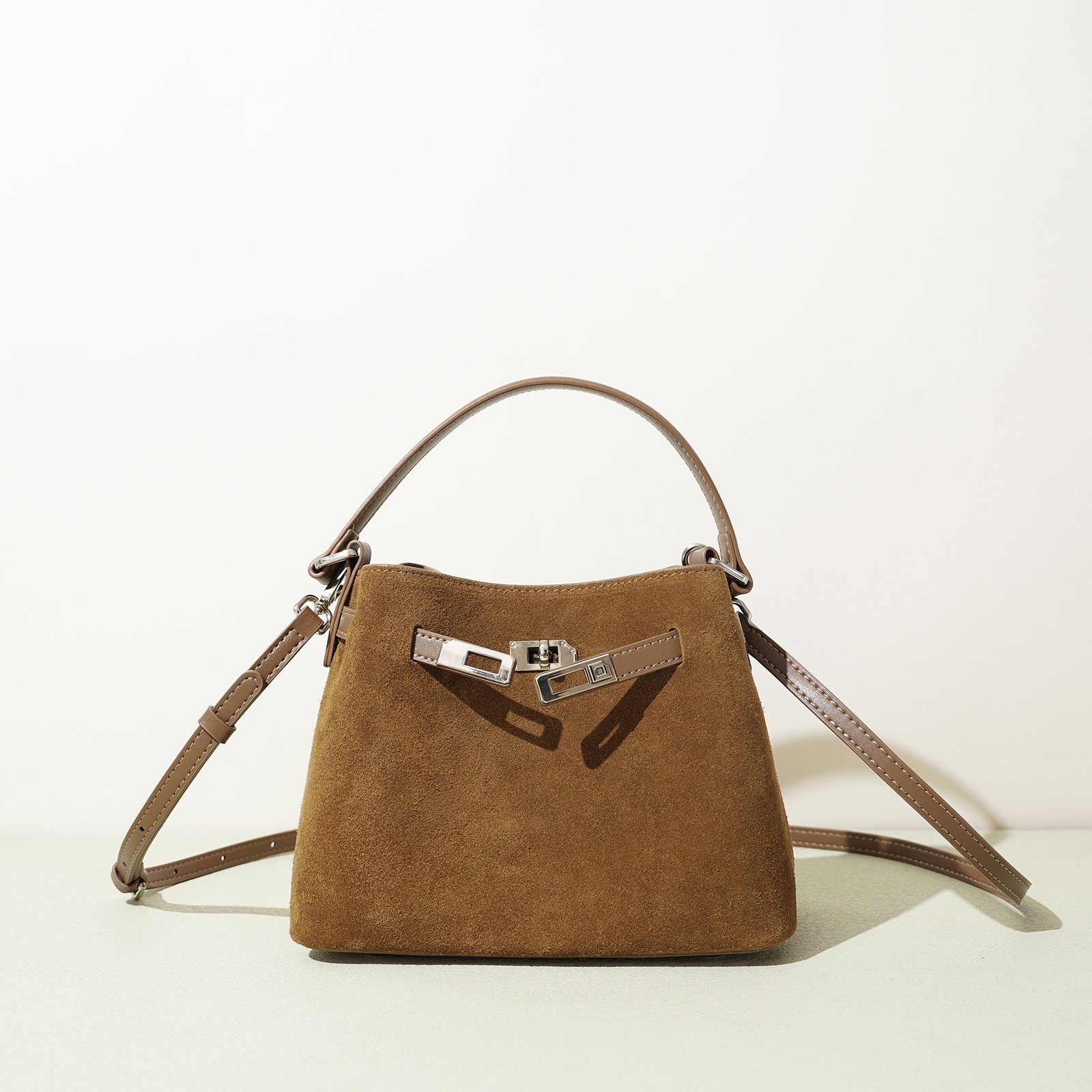Cortical Women's Spliced Casual Crossbody Bag - الصورة 2