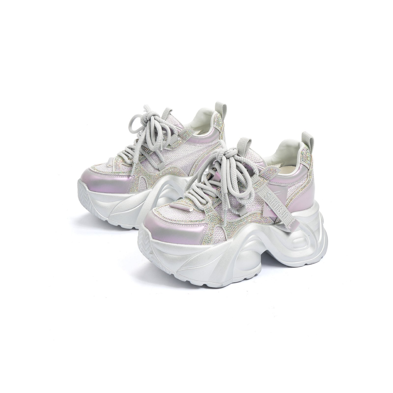 Thick Bottom Korean Casual Ins Style Dad Shoes - الصورة 6
