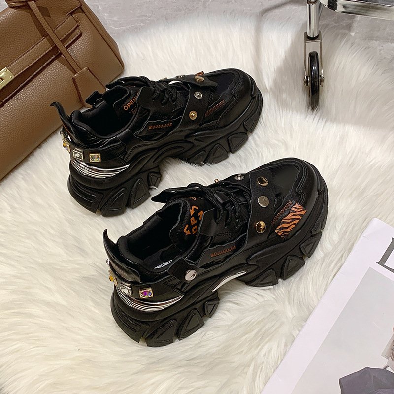 Women Breathable Thick Sole All-match Student Sports Casual Shoes - الصورة 3