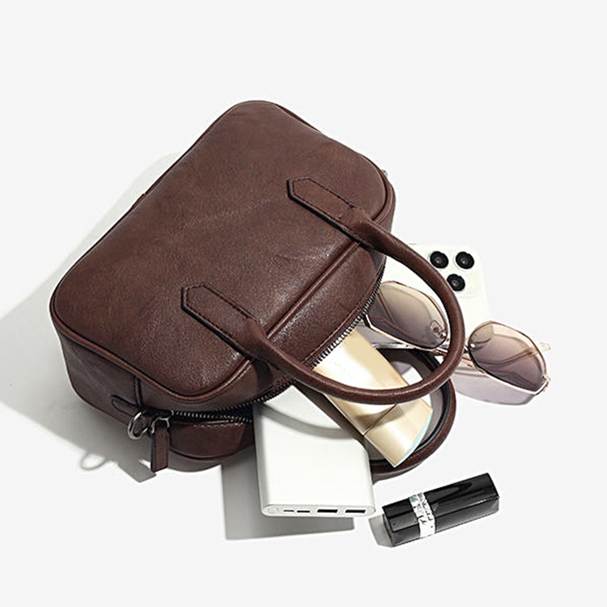 Retro Small Square Simple Shoulder Messenger Bag - الصورة 2