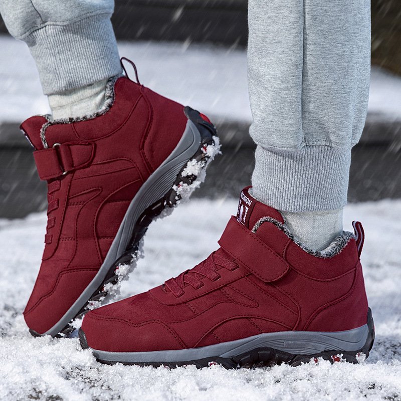 Women's High-top Fleece-lined Walking Shoes - الصورة 7