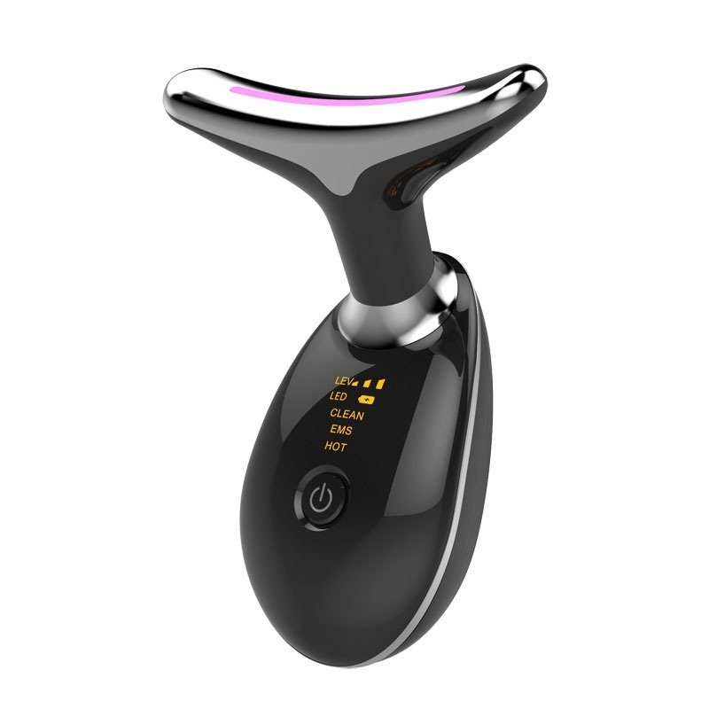 EMS Thermal Neck Lifting And Tighten Massager Electric Microcurrent Wrinkle Remover - الصورة 4