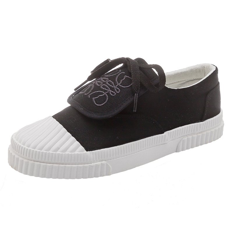 Korean Clamshell Canvas Female Niche Fashion Casual Small White Shoes - الصورة 6