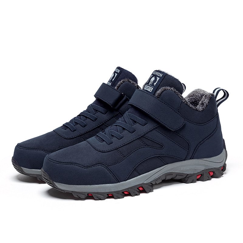 Women's High-top Fleece-lined Walking Shoes - الصورة 3