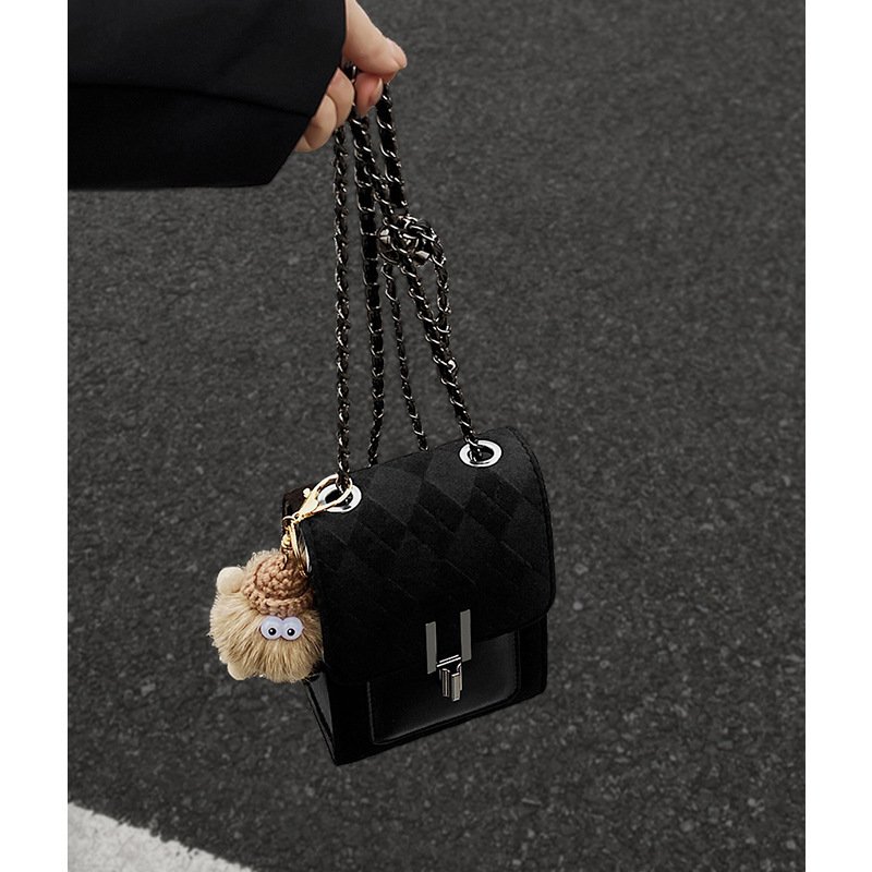 Women's Autumn And Winter Women's Chain Phone Bag - الصورة 4