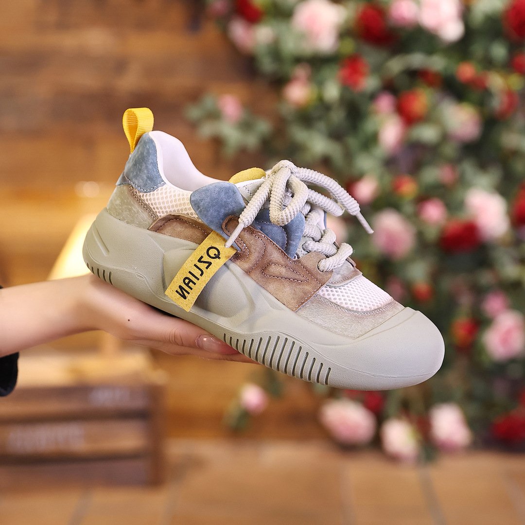 Women's Platform Lightweight Mesh Surface Shoes - الصورة 6