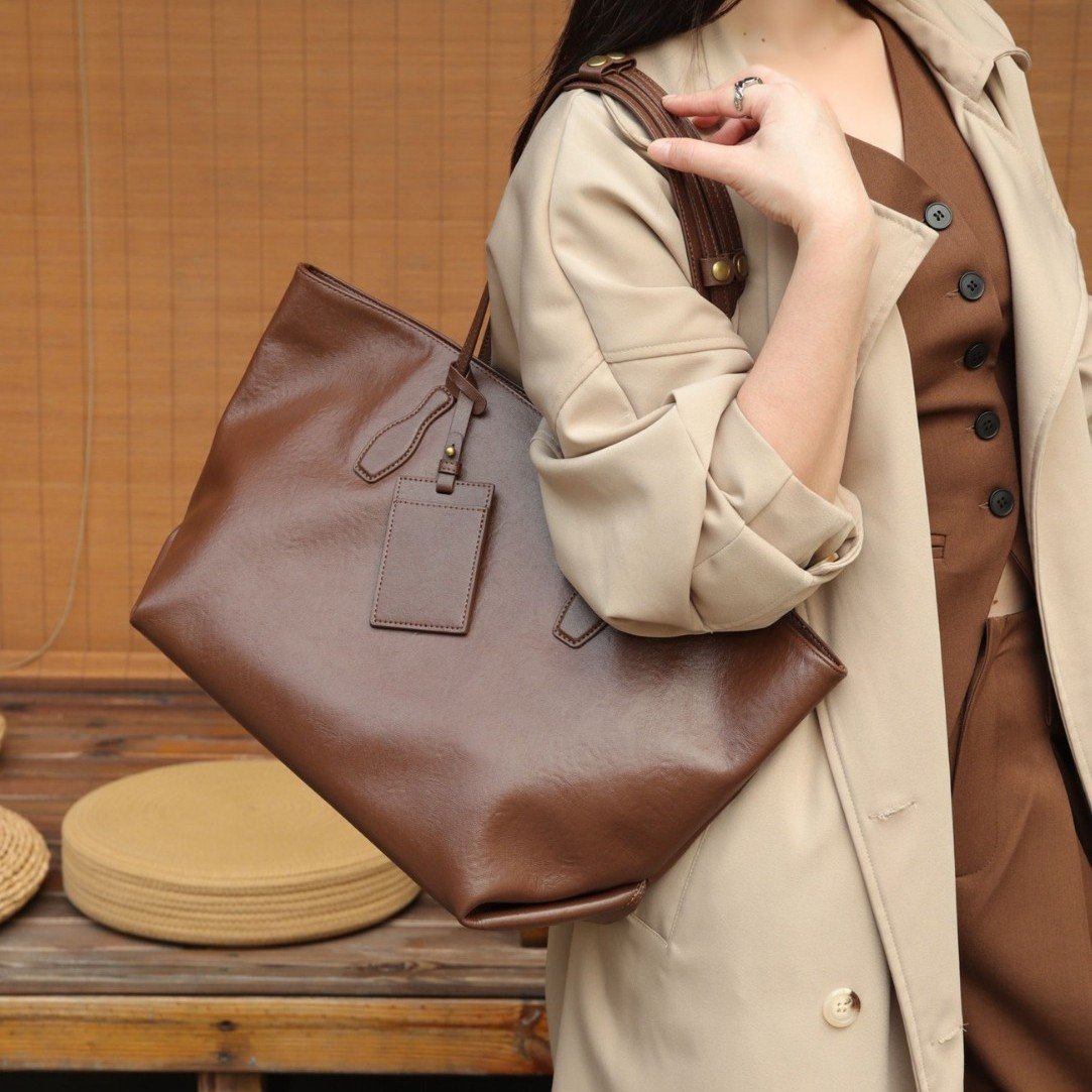 Cortex Women's Large-capacity Zippered Handbag - الصورة 4