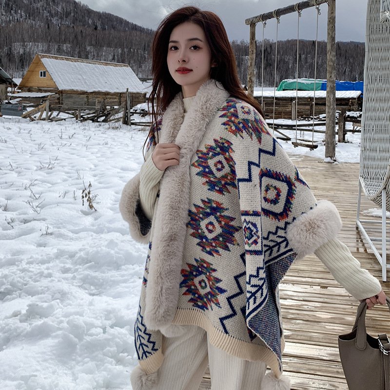 Women's Cloak Yunnan Tibet Qinghai Grassland