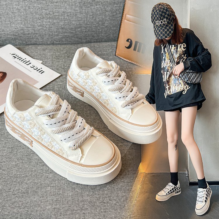 Breathable Thin Niche Original Fashion Canvas Shoes Women's Style - الصورة 6