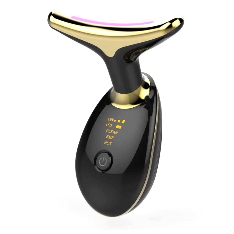 EMS Thermal Neck Lifting And Tighten Massager Electric Microcurrent Wrinkle Remover - الصورة 2