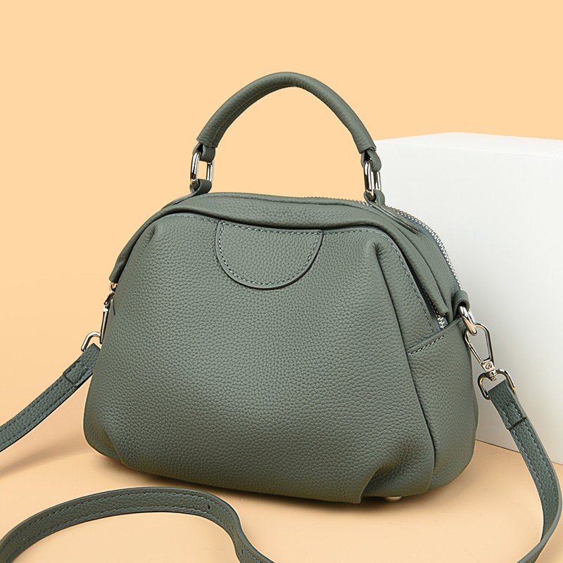 Genuine Leather Shoulder Large-capacity Crossbody Bag - الصورة 6