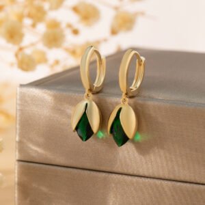 Women's Retro Simple All Match Flower Earrings