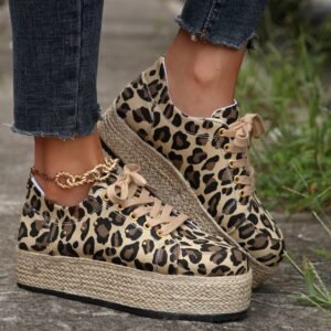 New European And American Cloth Rubber Cloth Lace Loop Round Toe Shoes