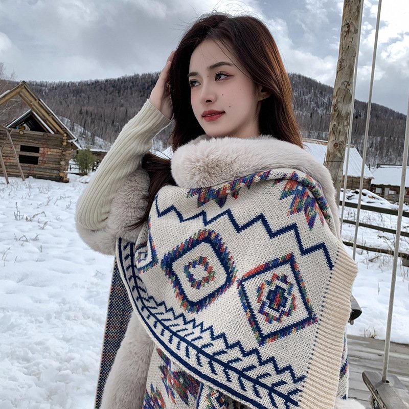 Women's Cloak Yunnan Tibet Qinghai Grassland - الصورة 3
