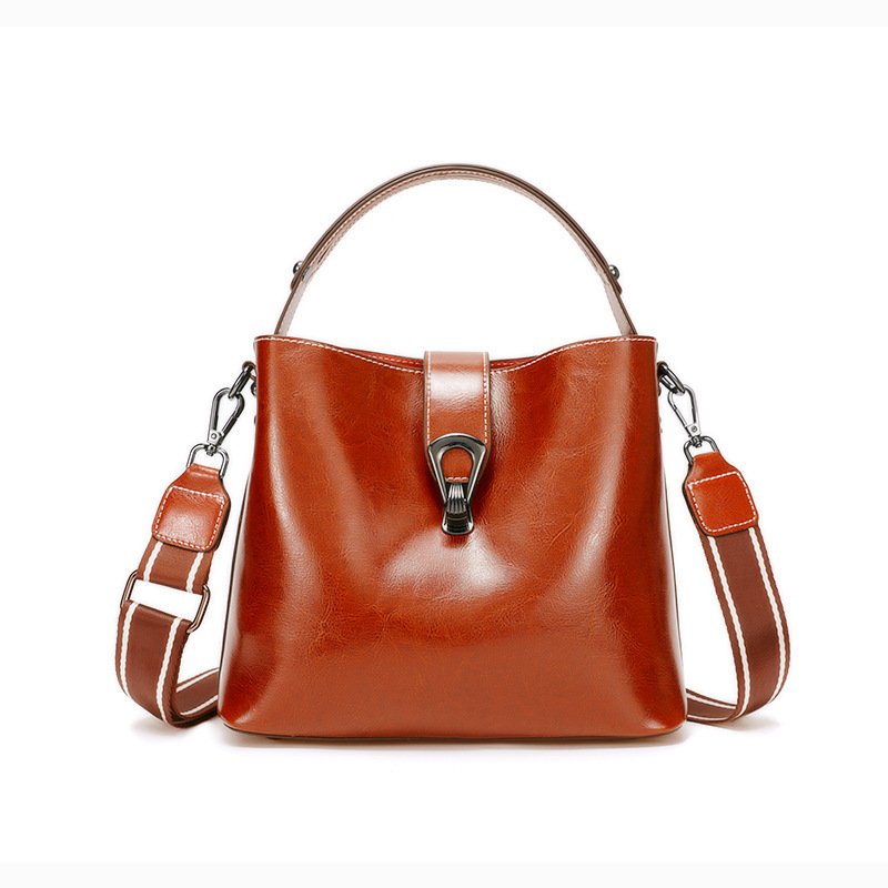 Women's Autumn And Winter Bucket Bag Shoulder Messenger Bag - الصورة 6