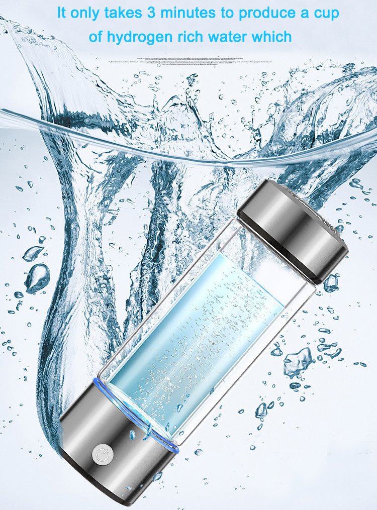 Portable Ionized Water Cup Hydrogen Bottle - الصورة 3