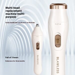 Multifunctional Women's Shaver Hair Trimmer Electric Nose Hair Trimmer