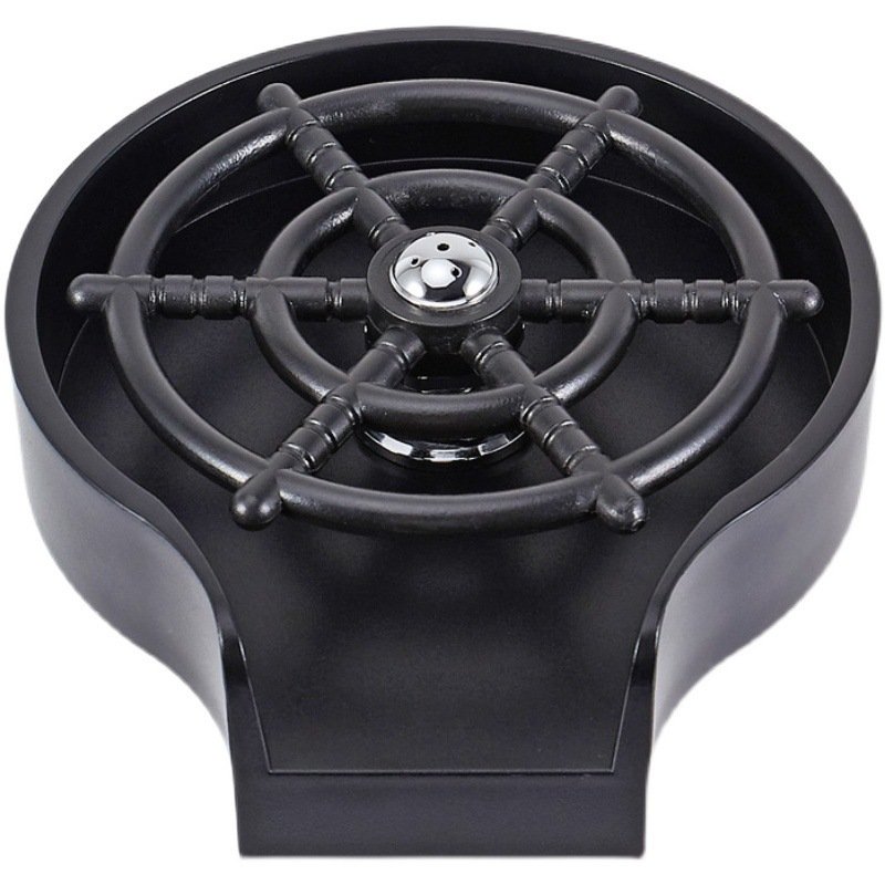 Bar Counter Cup Washer Sink High-pressure Spray Automatic Faucet Coffee Pitcher Wash Cup Tool Kitchen - الصورة 3