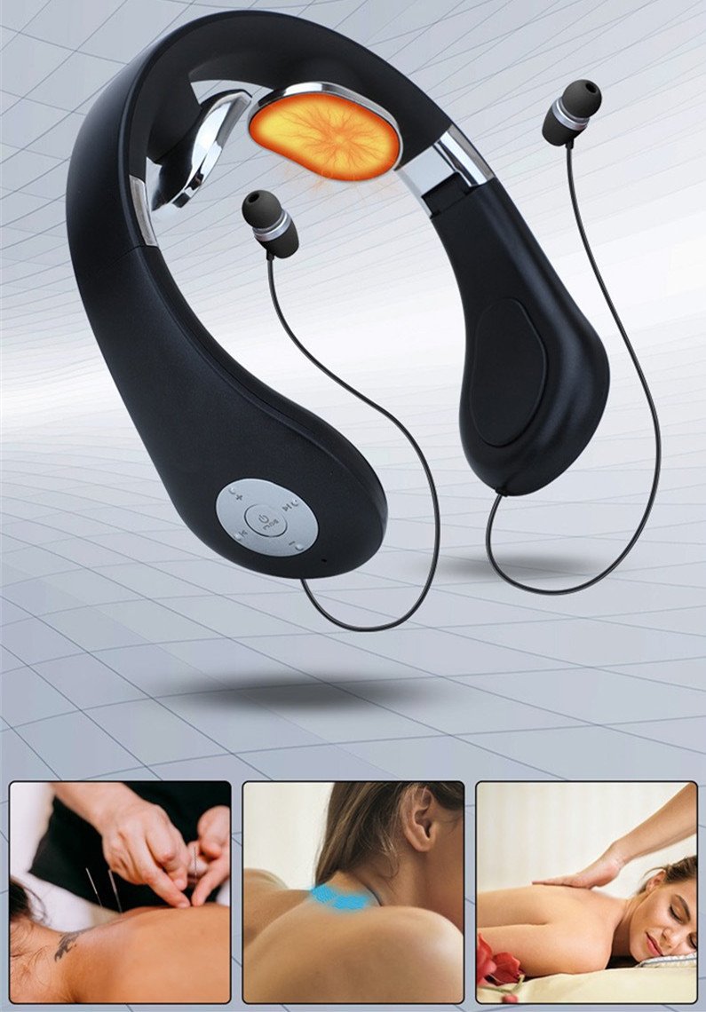 Smart Neckband Bluetooth Headset Massager - الصورة 6