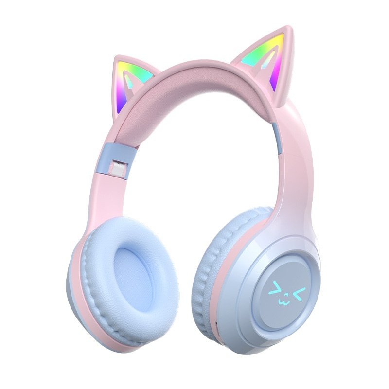 Cute Cat Ear Wireless Bluetooth Headphones - الصورة 5