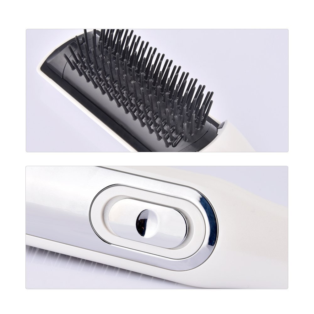 Electric Head Massage Comb Healthy Scalp Vibration Comb Portable Household Battery Massage Comb - الصورة 2