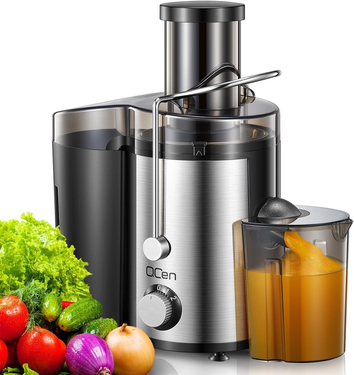 High-Capacity Multi-Function Cold-Press Juicer For Home Use - الصورة 6