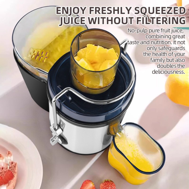 High-Capacity Multi-Function Cold-Press Juicer For Home Use - الصورة 5
