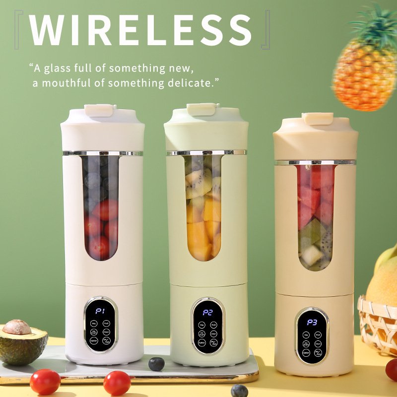 Portable Rechargeable Juice Blender Compact Handheld Electric Smoothie Maker For Travel Office Home - الصورة 5