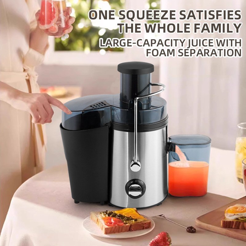 High-Capacity Multi-Function Cold-Press Juicer For Home Use - الصورة 3