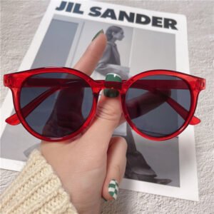 Candy Color Sunglasses Good-looking Fashion Round Frame